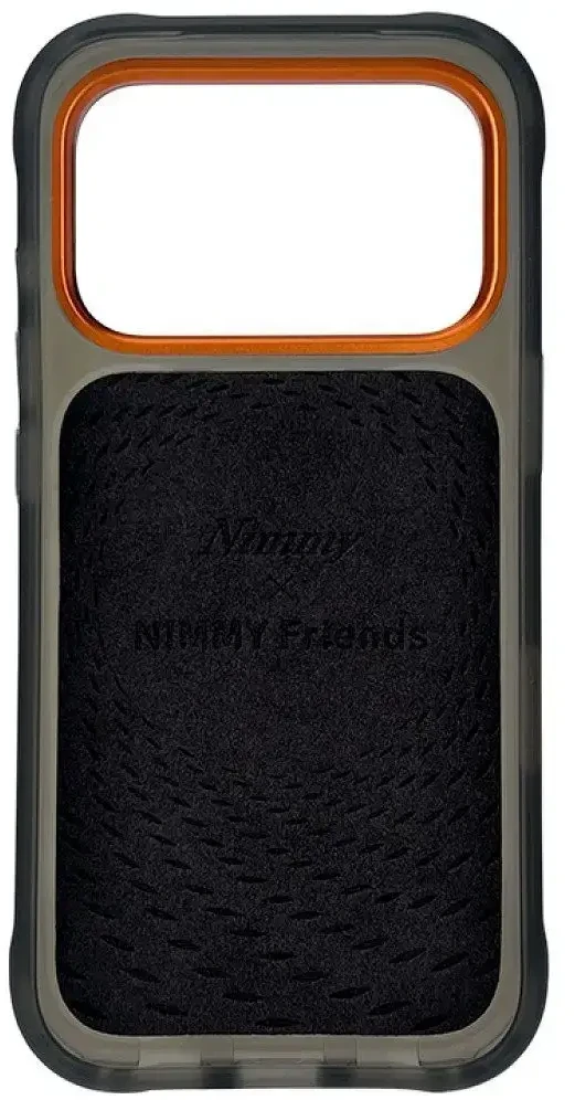 NIMMY dėklas MAGNETIC FANTASY ANIMAL HORSE, suderinamas su MagSafe, skirtas IPHONE 18 Pro Max/17 Pro Max, oranžinis