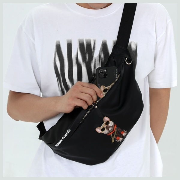 Nimmy Nerka na ramię rožinės spalvos Crossbody Glasses Cool Cat