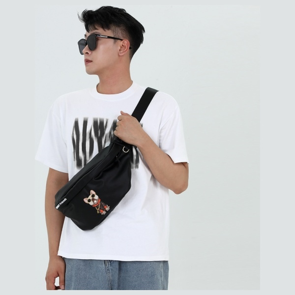 Nimmy Nerka na ramię rožinės spalvos Crossbody Glasses Cool Cat