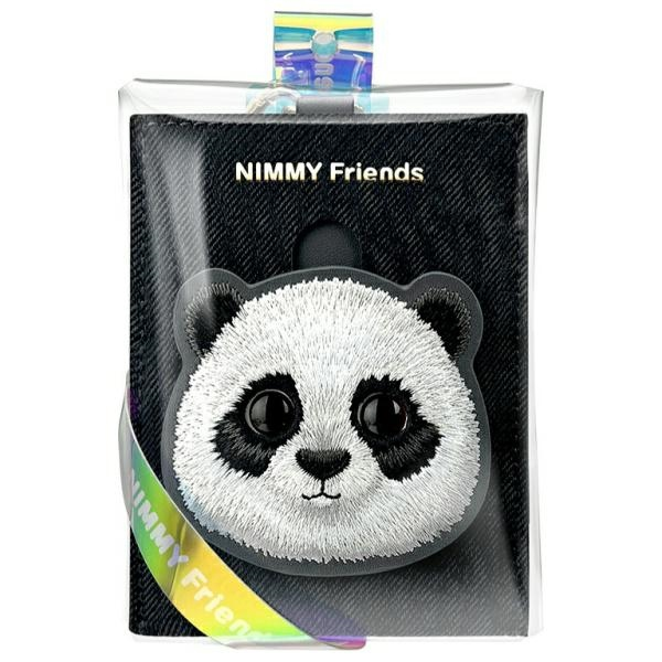 Nimmy kortelių dėklas juodos spalvos Big Eyed Pet 2.0 Cat