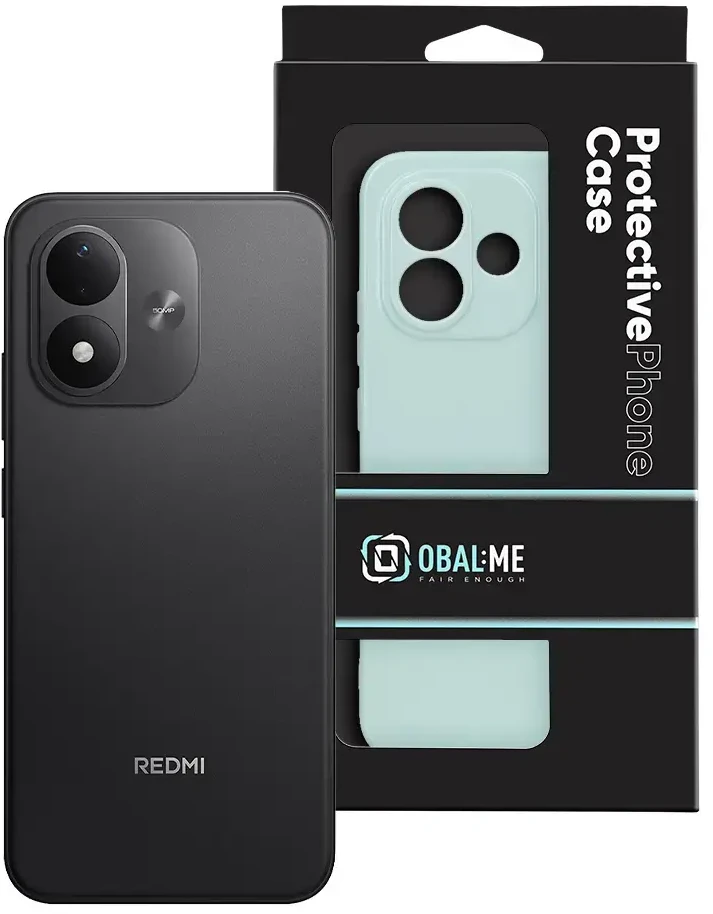 Dėklas OBAL:ME Glossy Cover for Xiaomi Redmi Note 17 4G/5G Mint