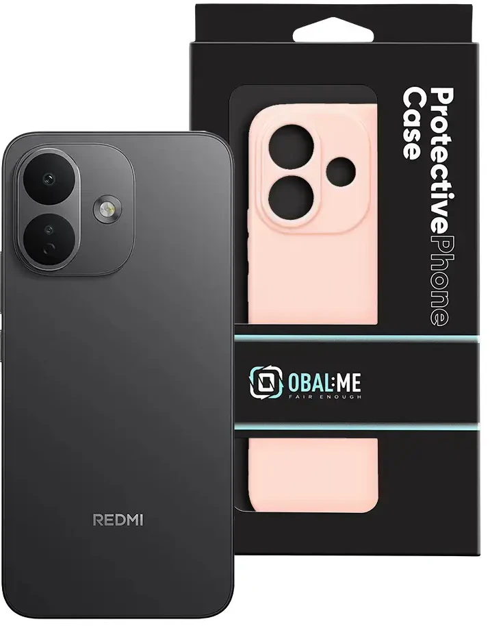 Dėklas OBAL:ME Glossy Cover for Xiaomi Redmi Note 17 Pro 5G Blush