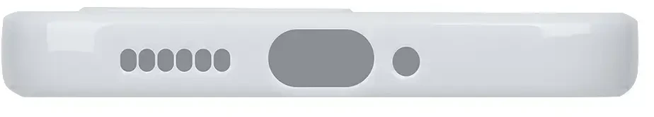 Dėklas OBAL:ME Glossy Cover for Xiaomi Redmi Note 17 4G/5G Baltas