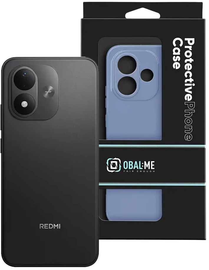 Dėklas OBAL:ME Glossy Cover for Xiaomi Redmi Note 17 4G/5G Periwinkle