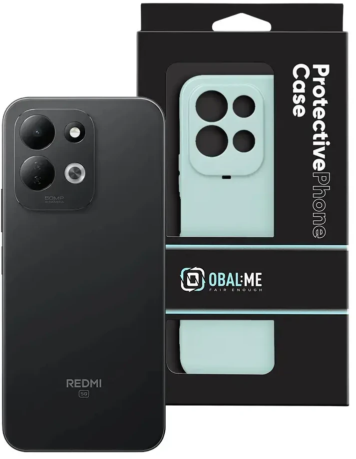 Dėklas OBAL:ME Glossy Cover for Xiaomi Redmi 17 4G/5G Mint