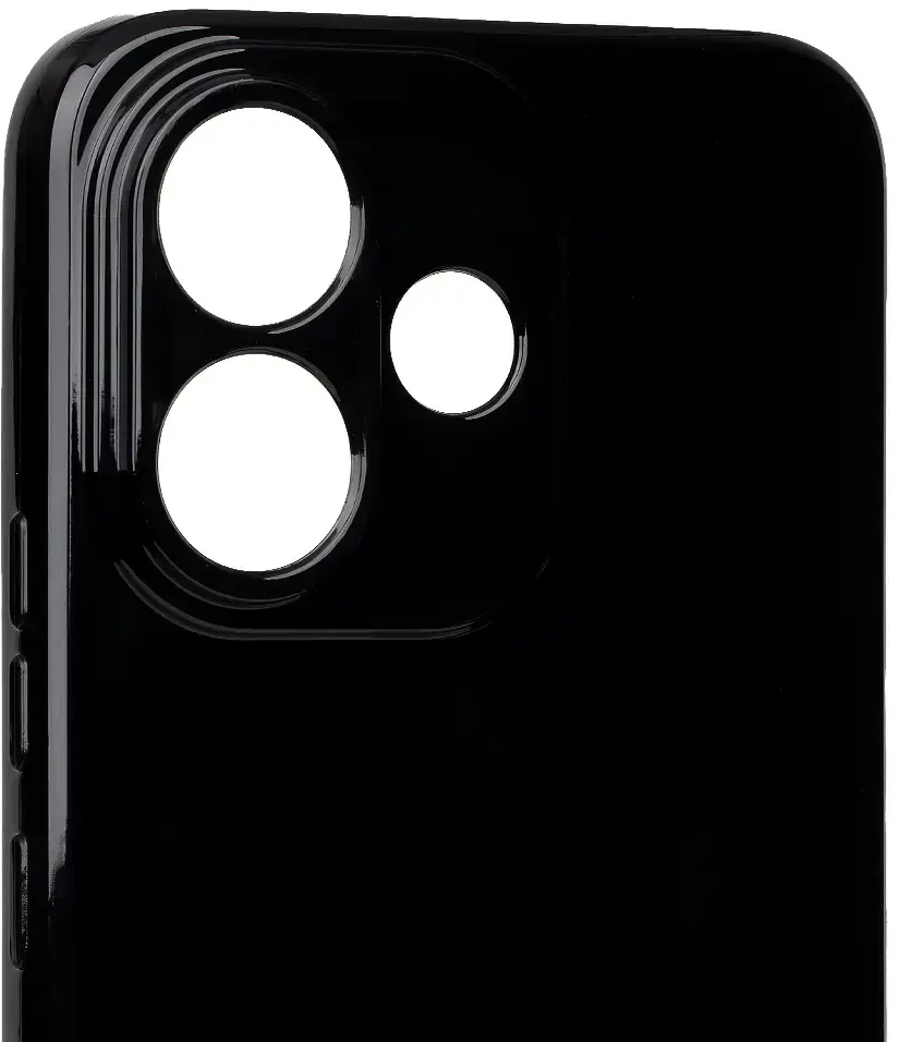 Dėklas OBAL:ME Glossy Cover for Xiaomi Redmi Note 17 Pro 5G Juodas
