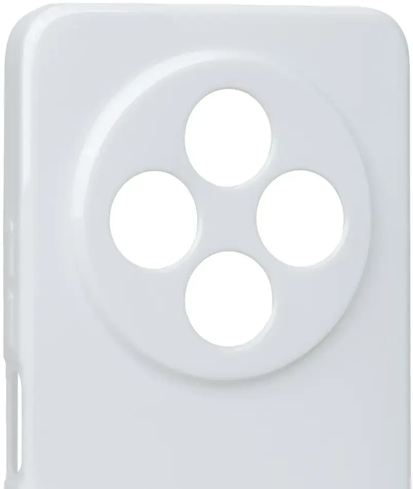 Dėklas OBAL:ME Glossy Cover for Xiaomi Redmi 17C 4G Baltas