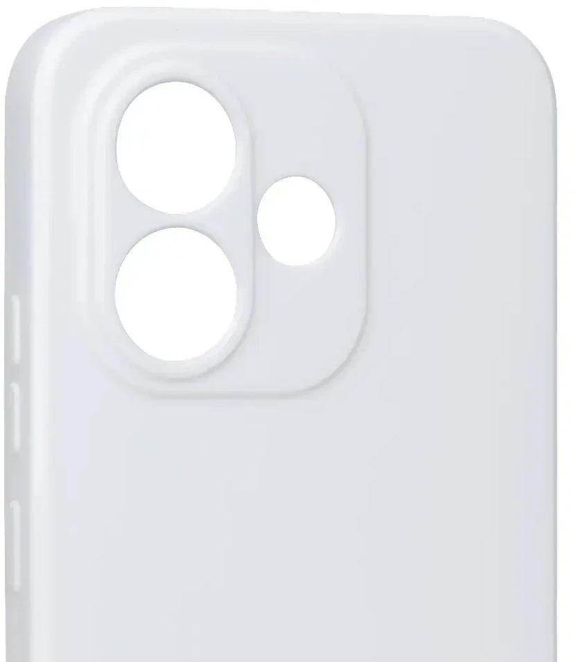 Dėklas OBAL:ME Glossy Cover for Xiaomi Redmi Note 17 4G/5G Baltas