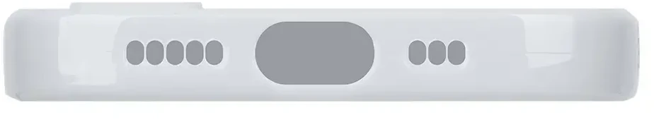 OBAL:ME Blizgus telefonų dėklas iPhone 16 baltas