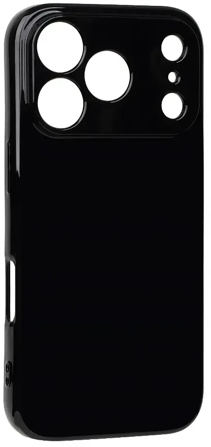 Dėklas OBAL:ME Glossy phone case for iPhone 17 Pro juodas