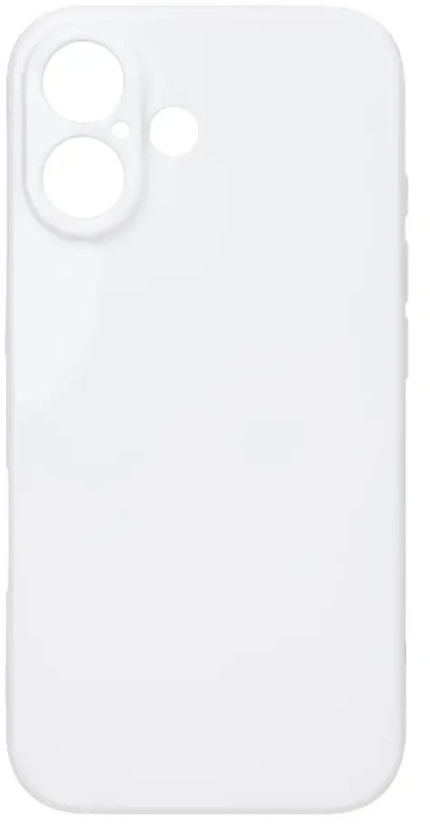OBAL:ME Blizgus telefonų dėklas iPhone 16 baltas
