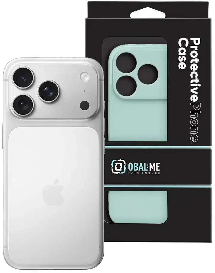 Dėklas OBAL:ME Glossy phone case for iPhone 17 Pro žalias