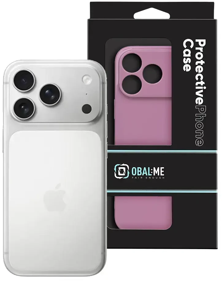 Dėklas OBAL:ME Glossy phone case for iPhone 17 Pro Max violetinė