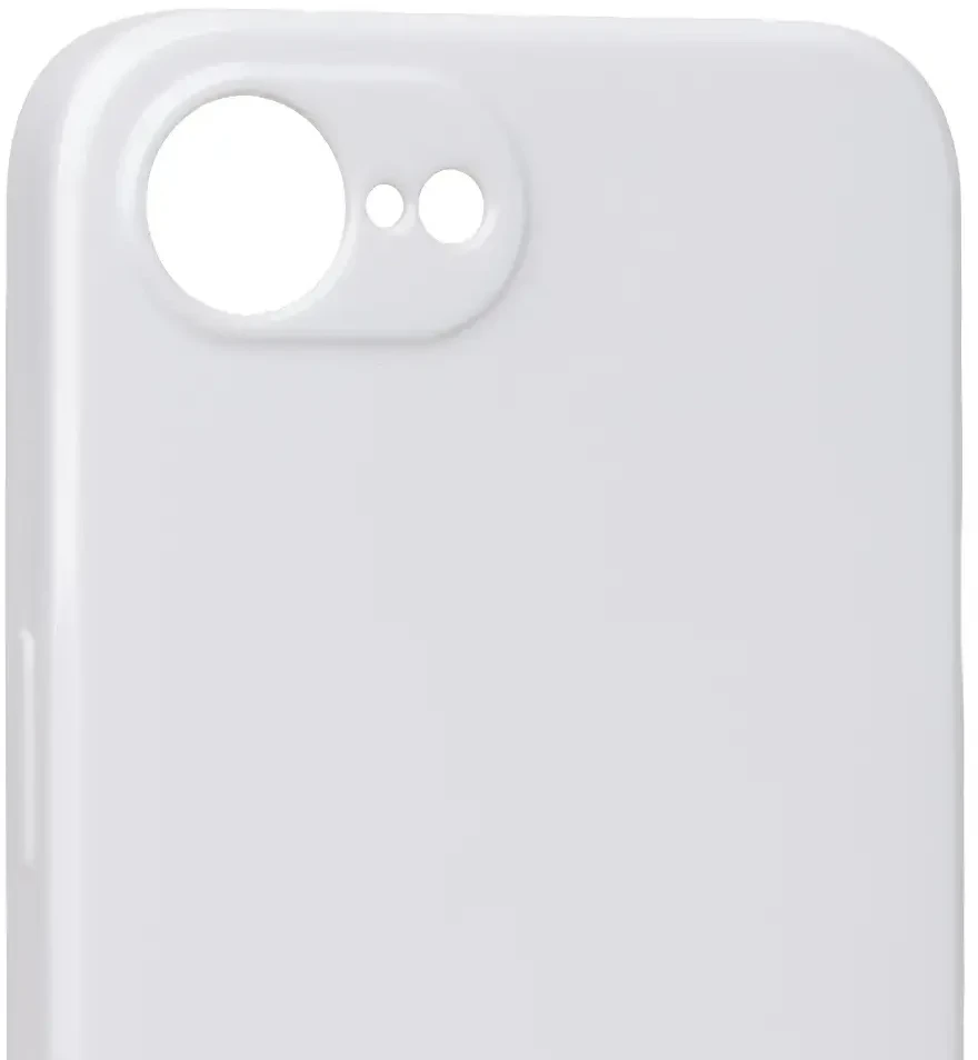 Dėklas OBAL:ME Glossy phone case for iPhone 16e | iPhone 17e baltas