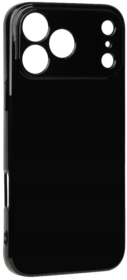 Dėklas OBAL:ME Glossy phone case for iPhone 17 Pro Max juodas