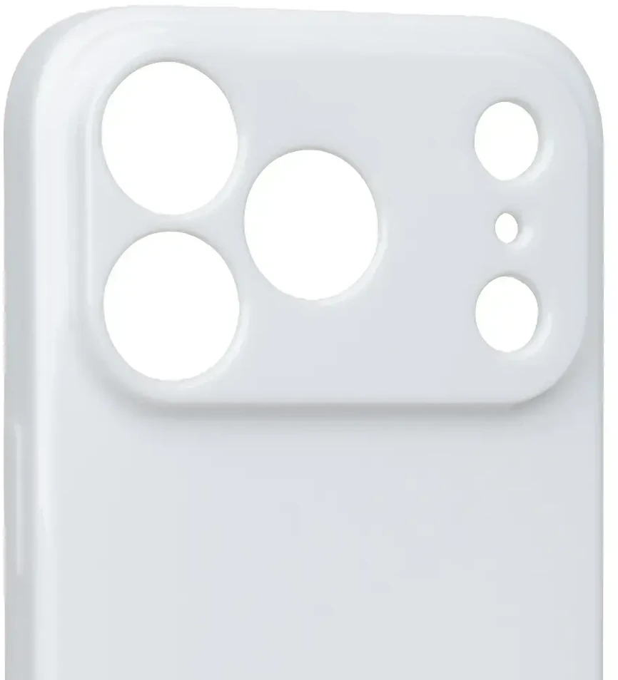 Dėklas OBAL:ME Glossy phone case for iPhone 17 Pro baltas