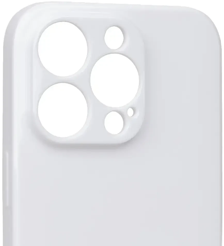 Dėklas OBAL:ME Glossy phone case for iPhone 16 Pro baltas