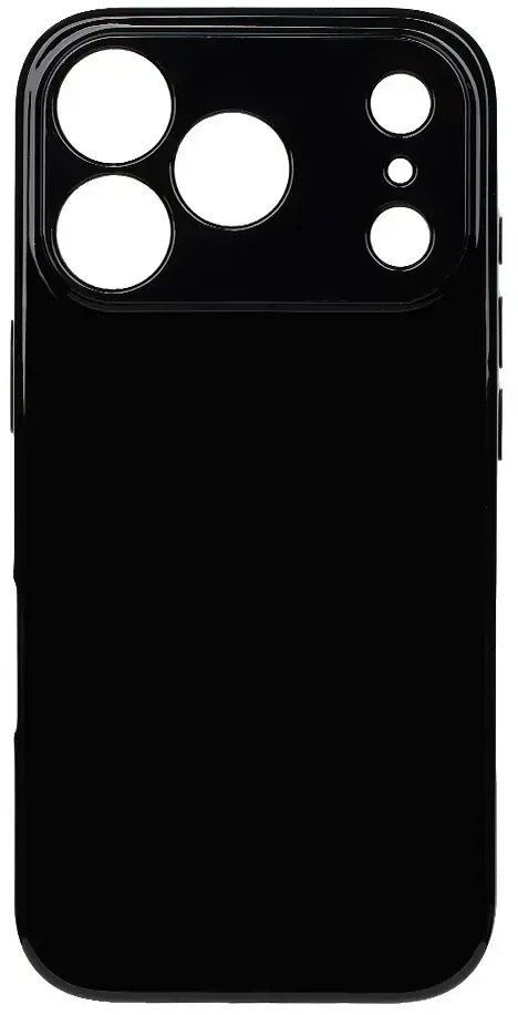 Dėklas OBAL:ME Glossy phone case for iPhone 17 Pro juodas