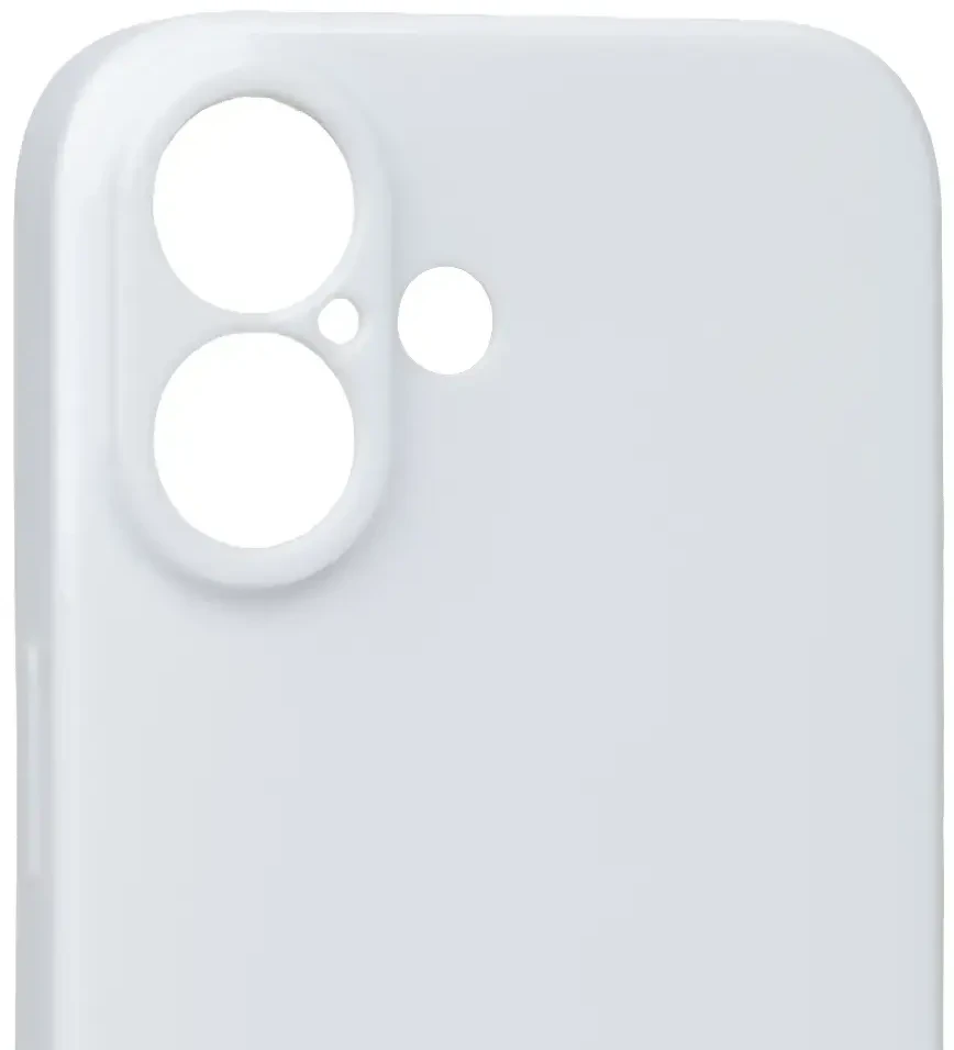 OBAL:ME blizgus telefono dėklas iPhone 17 baltas