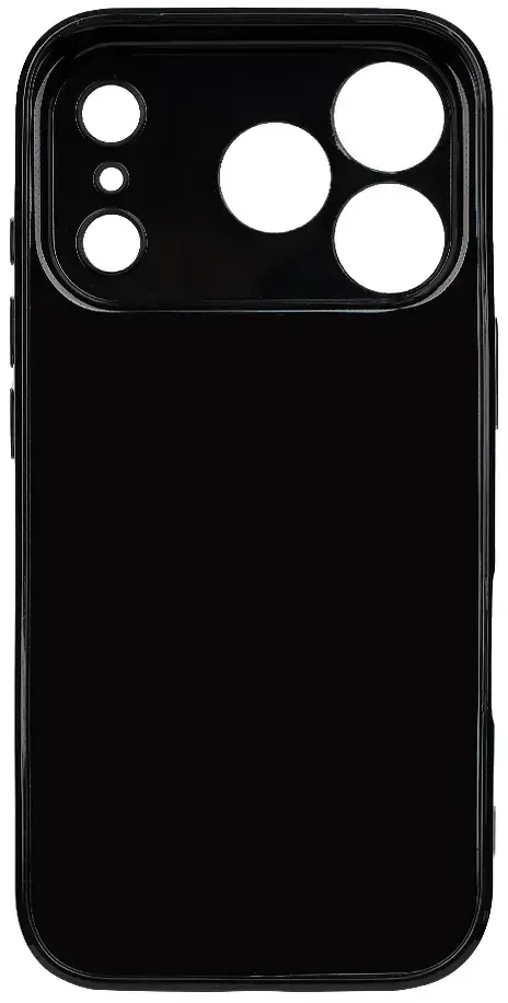 Dėklas OBAL:ME Glossy phone case for iPhone 17 Pro juodas