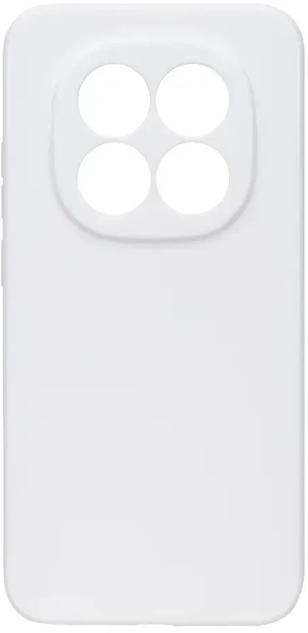OBAL:ME blizgus dėklas, skirtas Xiaomi Redmi Note 15 Pro 5G, baltas
