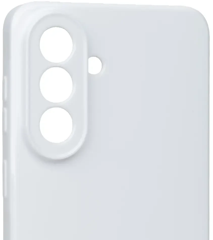 OBAL:ME Blizgus dėklas, skirtas Samsung Galaxy A57 5G, baltas