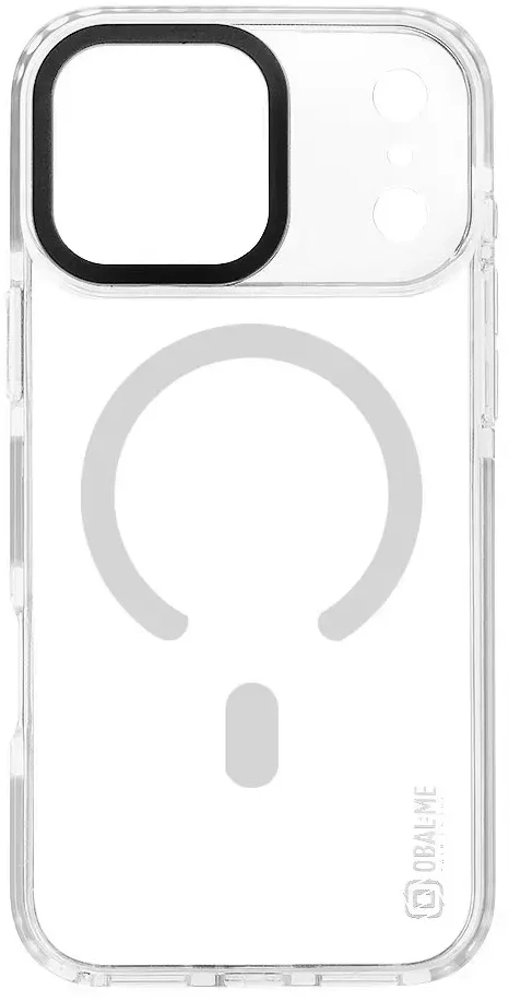OBAL:ME MagNetix Bumper dėklas skirtas Apple iPhone 17 Pro Max baltos spalvos