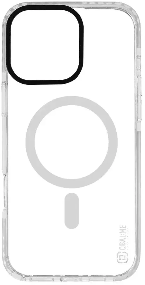 OBAL:ME MagNetix Bumper dėklas skirtas Apple iPhone 16 Pro Max baltos spalvos