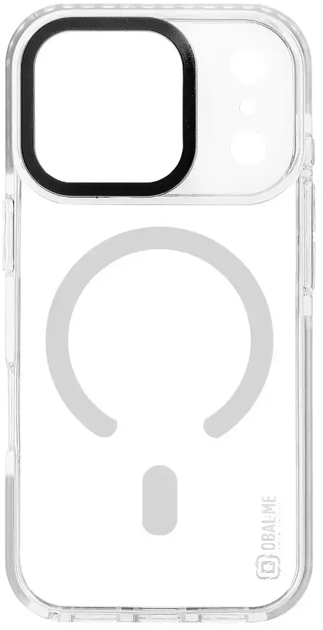 OBAL:ME MagNetix Bumper dėklas skirtas Apple iPhone 17 Pro baltos spalvos