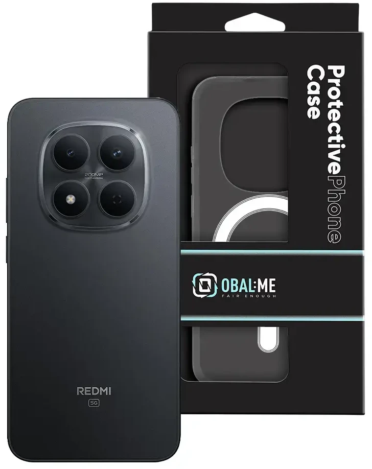 OBAL:ME MagNetix Crystal dėklas, skirtas Xiaomi Redmi Note 15 Pro 5G, skaidrus