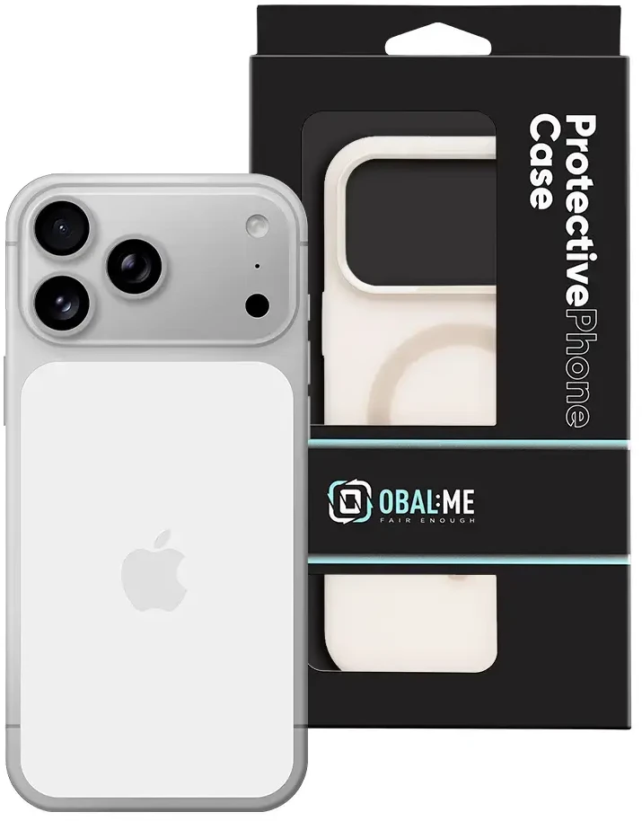 Dėklas OBAL:ME MagNetix DuoTone Cover for Apple iPhone 18 Pro Max/17 Pro Max Ivory