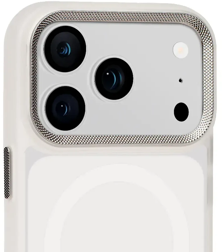 Dėklas OBAL:ME MagNetix Lumen Cover for Apple iPhone 18 Pro/17 Pro Frost