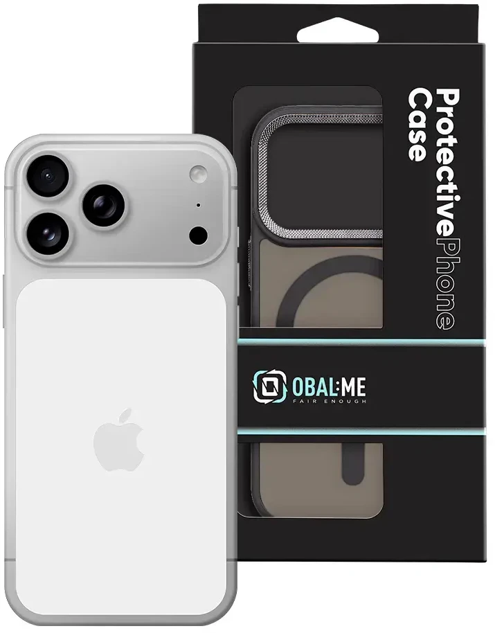 Dėklas OBAL:ME MagNetix Lumen Cover for Apple iPhone 18 Pro/17 Pro Onyx