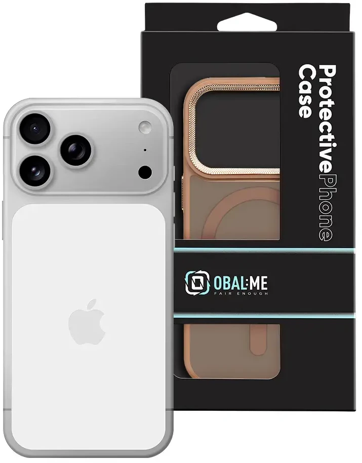 Dėklas OBAL:ME MagNetix Lumen Cover for Apple iPhone 18 Pro/17 Pro Taupe