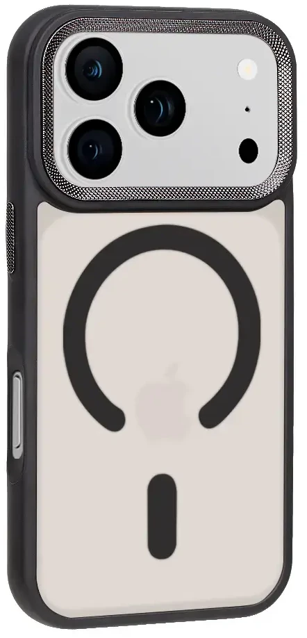 Dėklas OBAL:ME MagNetix Lumen Cover for Apple iPhone 18 Pro/17 Pro Onyx