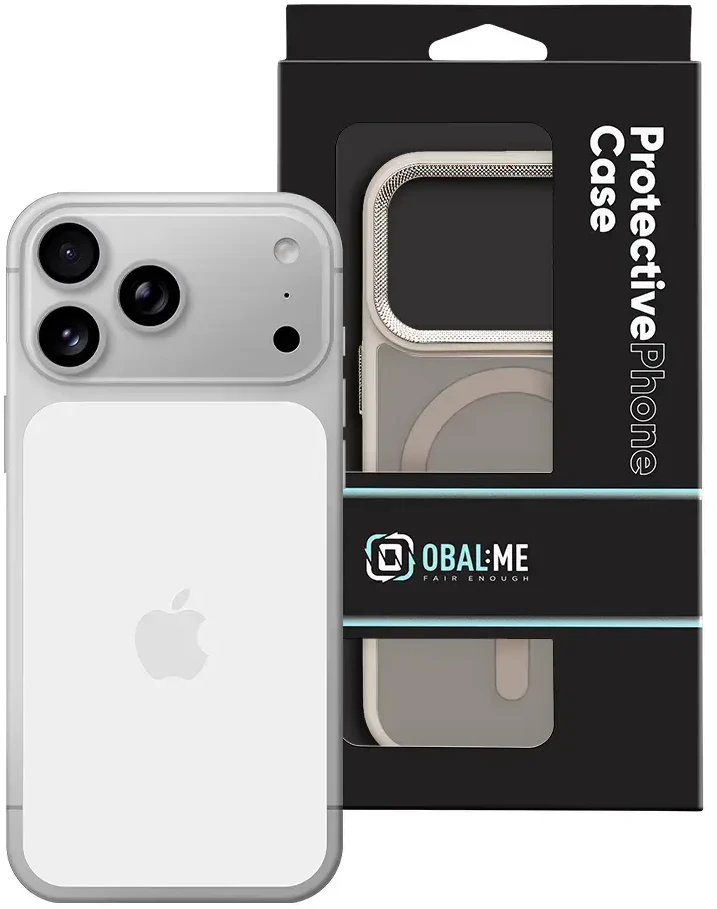 Dėklas OBAL:ME MagNetix Lumen Cover for Apple iPhone 18 Pro/17 Pro Graphite