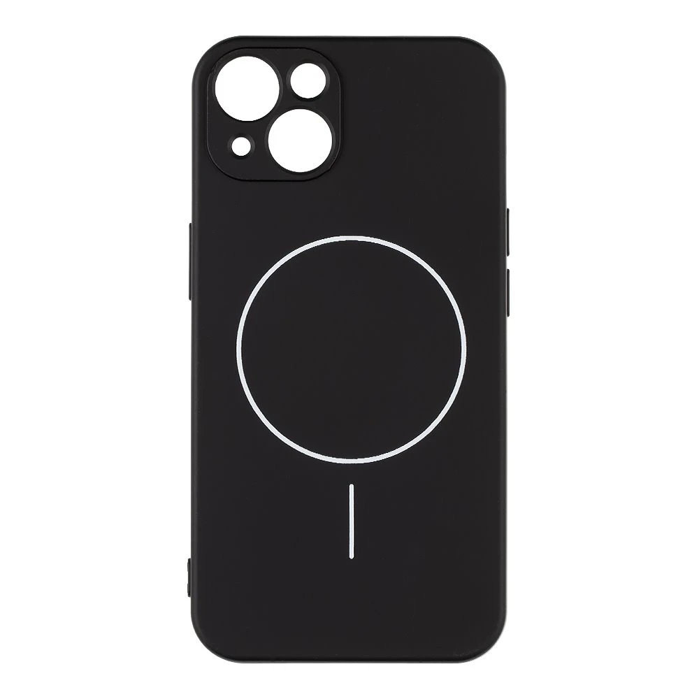 OBAL:ME MagNetix Matte TPU dėklas skirtas Apple iPhone 13 juodos spalvos