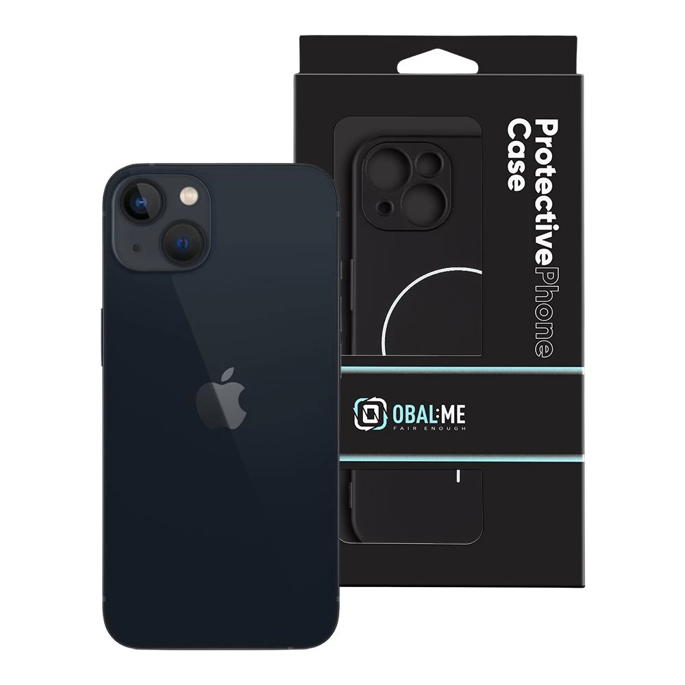OBAL:ME MagNetix Matte TPU dėklas skirtas Apple iPhone 13 juodos spalvos