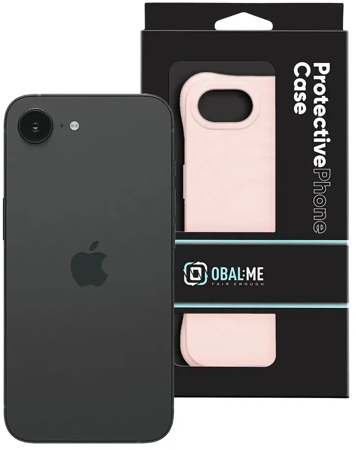 Dėklas OBAL:ME MagNetix Orbit dangtelis, skirtas Apple iPhone 16e/17e, rožinis