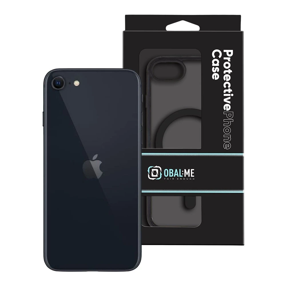 OBAL:ME MagNetix Outline dėklas skirtas Apple iPhone 7/8/SE2020/SE2022 juodos spalvos