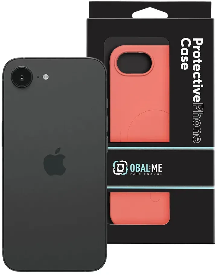 Dėklas OBAL:ME MagNetix Sculpt Cover for Apple iPhone 16e/17e Brick Raudona