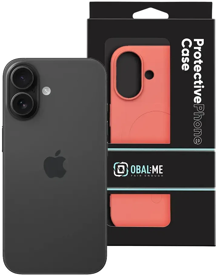 Dėklas OBAL:ME MagNetix Sculpt Cover for Apple iPhone 16 Brick Raudona