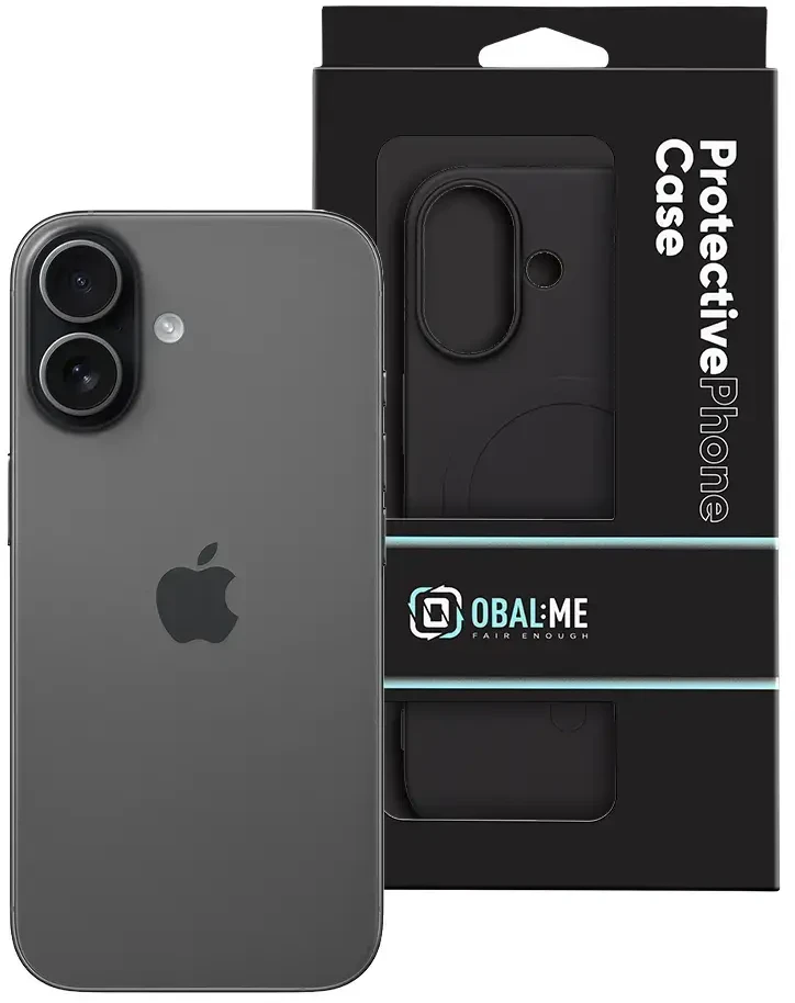 Dėklas OBAL:ME MagNetix Sculpt Cover for Apple iPhone 17 Juodas