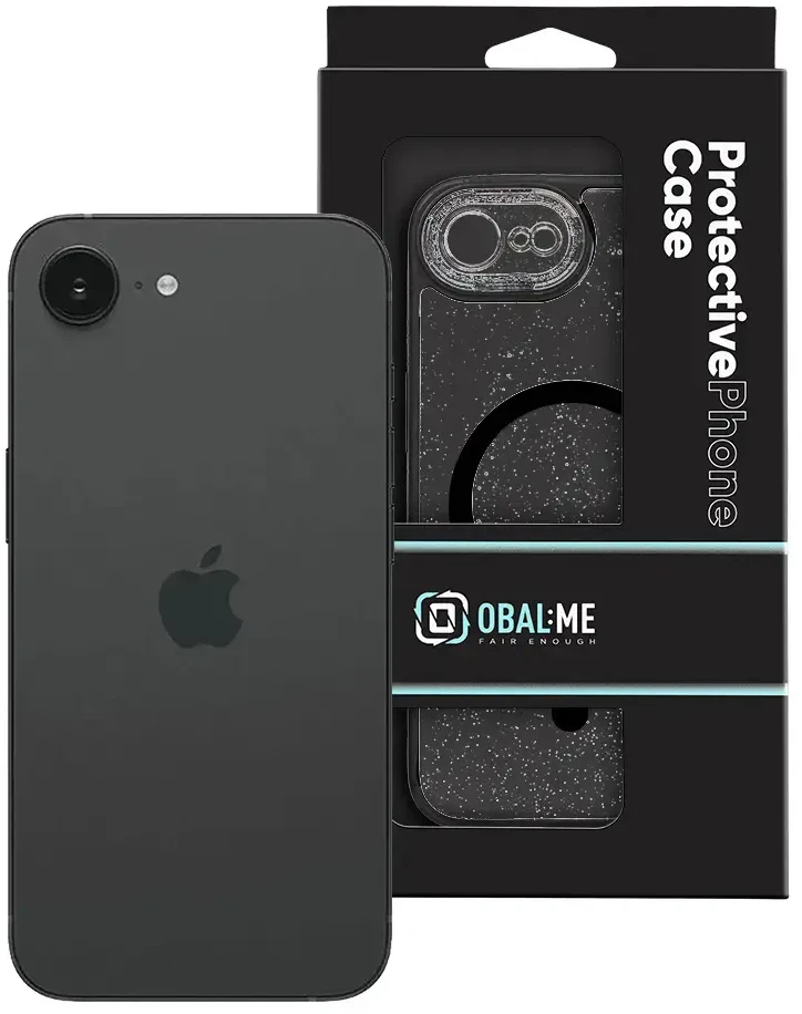 Dėklas OBAL:ME MagNetix Wrist Cover for Apple iPhone 16e/17e Onyx