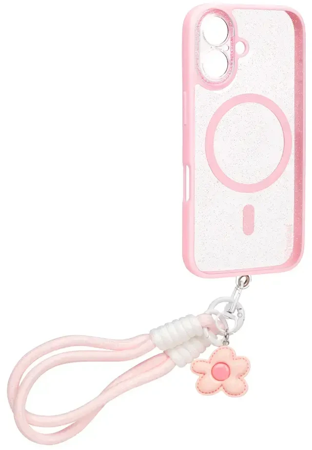 Dėklas OBAL:ME MagNetix Wrist Cover for Apple iPhone 16 Blossom