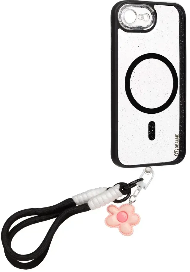 Dėklas OBAL:ME MagNetix Wrist Cover for Apple iPhone 16e/17e Onyx