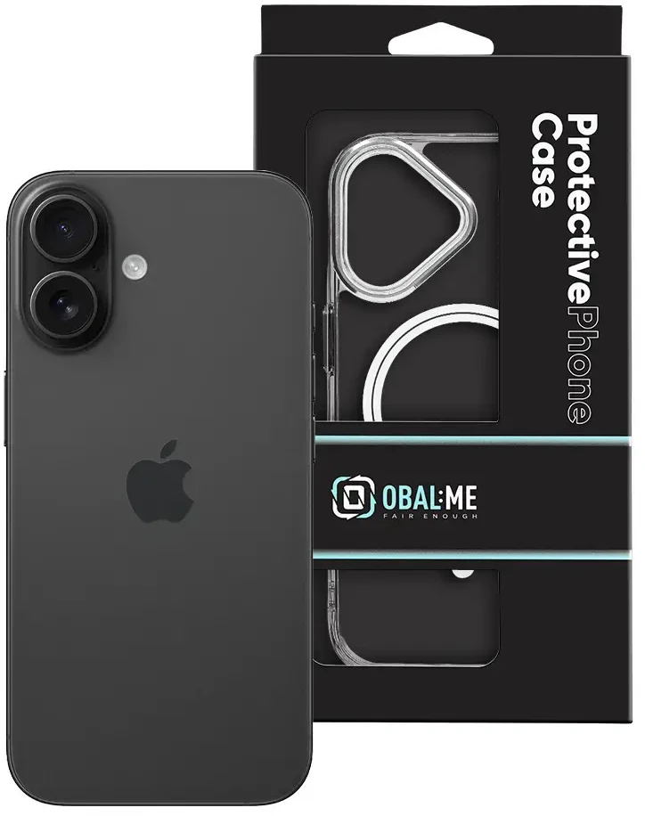 Dėklas OBAL:ME MagNetix Zenith Cover for Apple iPhone 16 Transparent