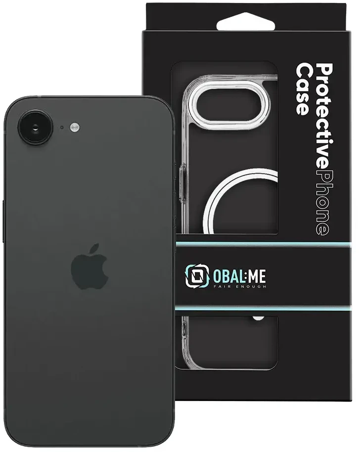 Dėklas OBAL:ME MagNetix Zenith Cover for Apple iPhone 16e/17e Transparent