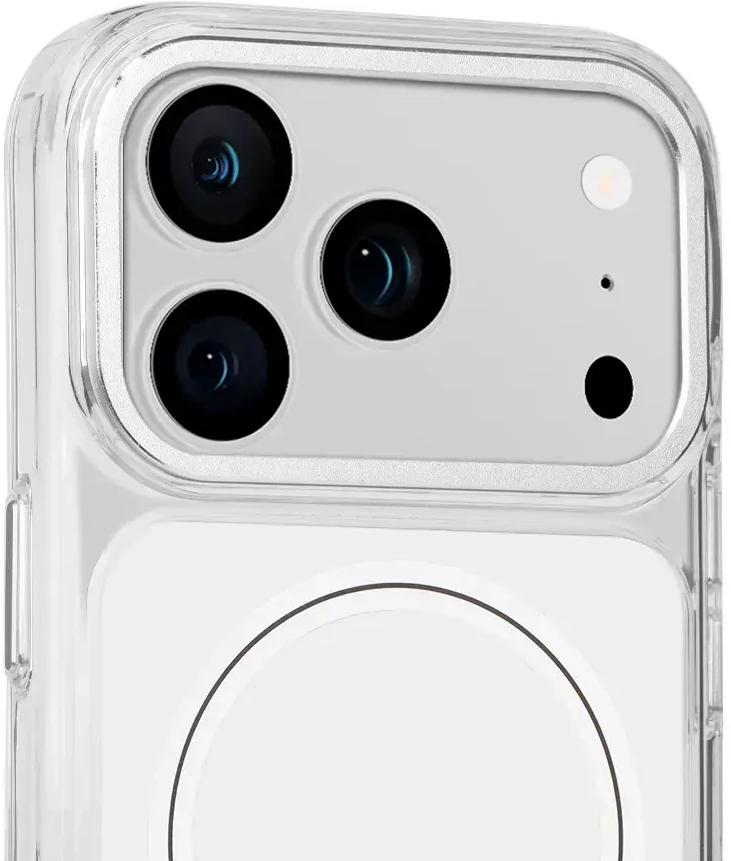 Dėklas OBAL:ME MagNetix Zenith Cover for Apple iPhone 18 Pro/17 Pro Transparent