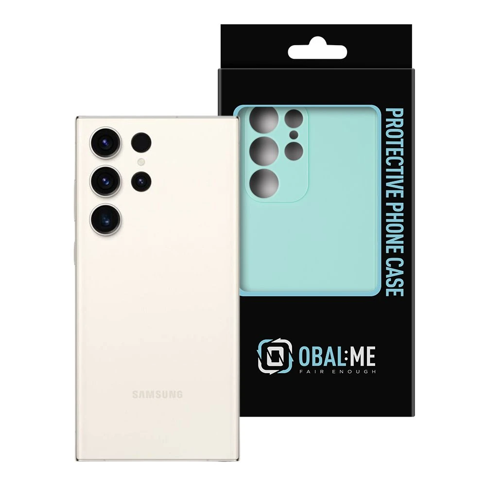 OBAL:ME matinis TPU dėklas, skirtas Samsung Galaxy S23 Ultra Turquoise